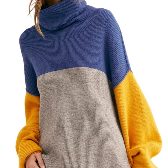 Free People Sweaters - FP Women's Easy Street Color Block Sweater